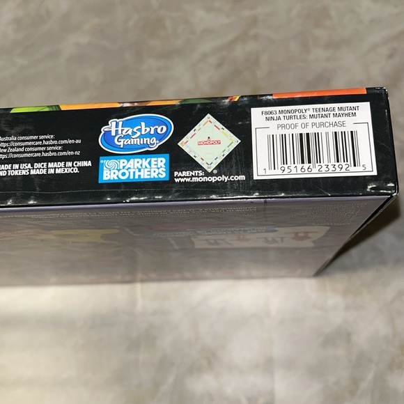 Monopoly Teenage Mutant Ninja Turtles Mutant Mayhem Game - Picture 11 of 13